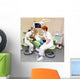 Dentist at work in dental room Wall Mural