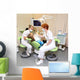 Dentist at work in dental room Wall Mural