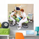 Dentist at work in dental room Wall Mural