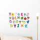 Alphabet Wall Decal Sticker Set