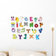 Alphabet Wall Decal Sticker Set
