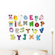 Alphabet Wall Decal Sticker Set