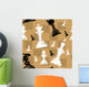 Chess Pattern 2 Wall Decal