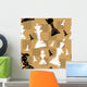 Chess Pattern 2 Wall Decal