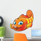 Cartoon of Clown-fish Wall Decal