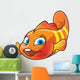 Cartoon of Clown-fish Wall Decal