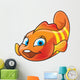 Cartoon of Clown-fish Wall Decal