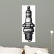 Spark Plug Wall Decal