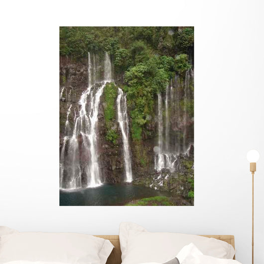 Waterfall Cascade - Vertical Wall Decal