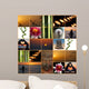 MOSAIC FENG SHUI, ZEN, POSTER, CARD. JAPAN, CHINO Wall Mural