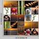 MOSAIC FENG SHUI, ZEN, POSTER, CARD. JAPAN, CHINO Wall Mural