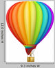 air balloon Wall Decal