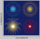 Fireworks material Wall Mural