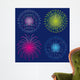 Fireworks four points Wall Mural