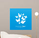 Butterfly logo Wall Mural