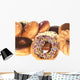 Selection of Doughnuts Wall Mural
