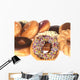 Selection of Doughnuts Wall Mural