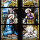 Nativity Scene Stained Glass