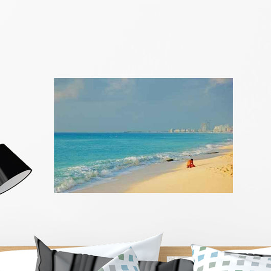 Ocean Beach Caribbean Wall Decal