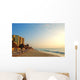Oceanside Beach Hotel Caribbean Wall Decal