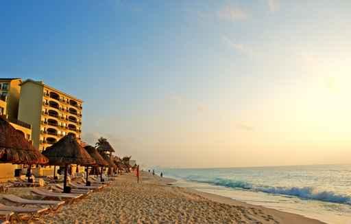 Oceanside Beach Hotel Caribbean Wall Decal