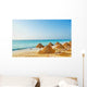 Caribbean Beach and Ocean Horizon Wall Decal