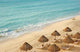 Thatch Beach Umbrellas Caribbean Wall Decal