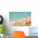 Overhead Beach Surf Caribbean Wall Decal