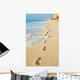 Footprints in the Sand Beach Caribbean Wall Decal