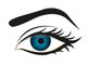 Detailed Eye Lashes and Wall Mural