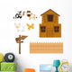 Farm Vector Wall Mural