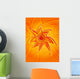abstract sun vertical Wall Mural