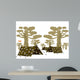 Camping Bush Wall Mural