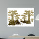 Camping Bush Wall Mural