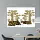 Camping Bush Wall Mural