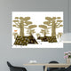 Camping Bush Wall Mural