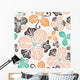 Beautiful flower seamless pattern Wall Mural