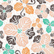 Beautiful flower seamless pattern Wall Mural