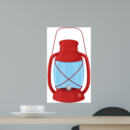 Camp Lantern Wall Mural