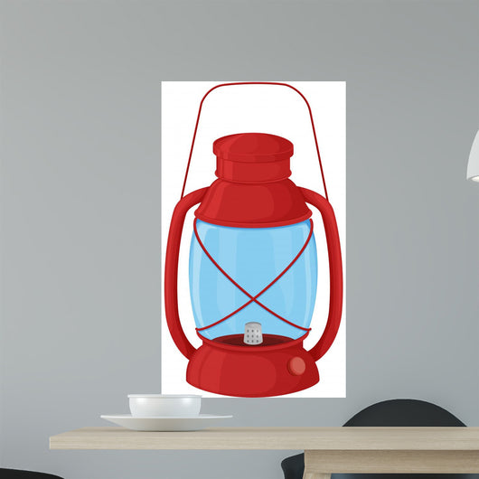 Camp Lantern Wall Mural
