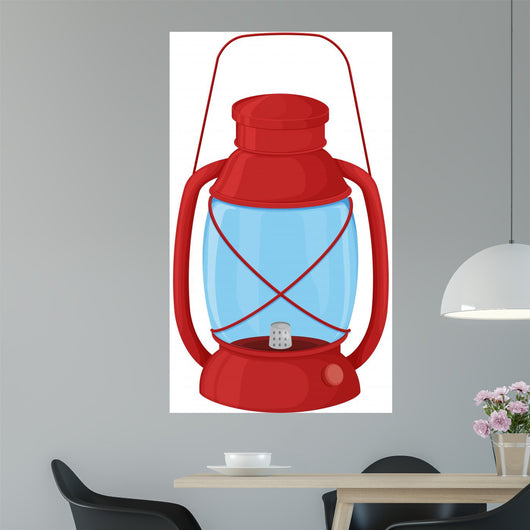 Camp Lantern Wall Mural