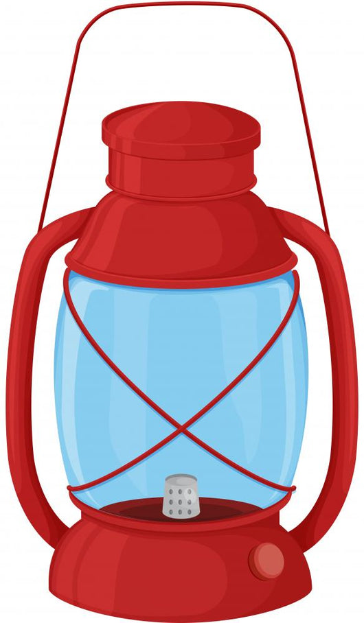 Camp Lantern Wall Mural
