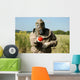 Man with Gas Mask Wall Decal