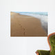 Footsteps on a Beach in North Carolina Wall Mural