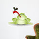 Cartoon Frog Wall Decal