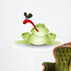 Cartoon Frog Wall Decal