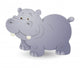 Safari Decals - Cute Hippo Wall Decal