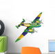The plane Wall Decal