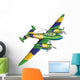The plane Wall Decal