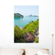 Island and Sea in Gulf of Thailand Wall Mural